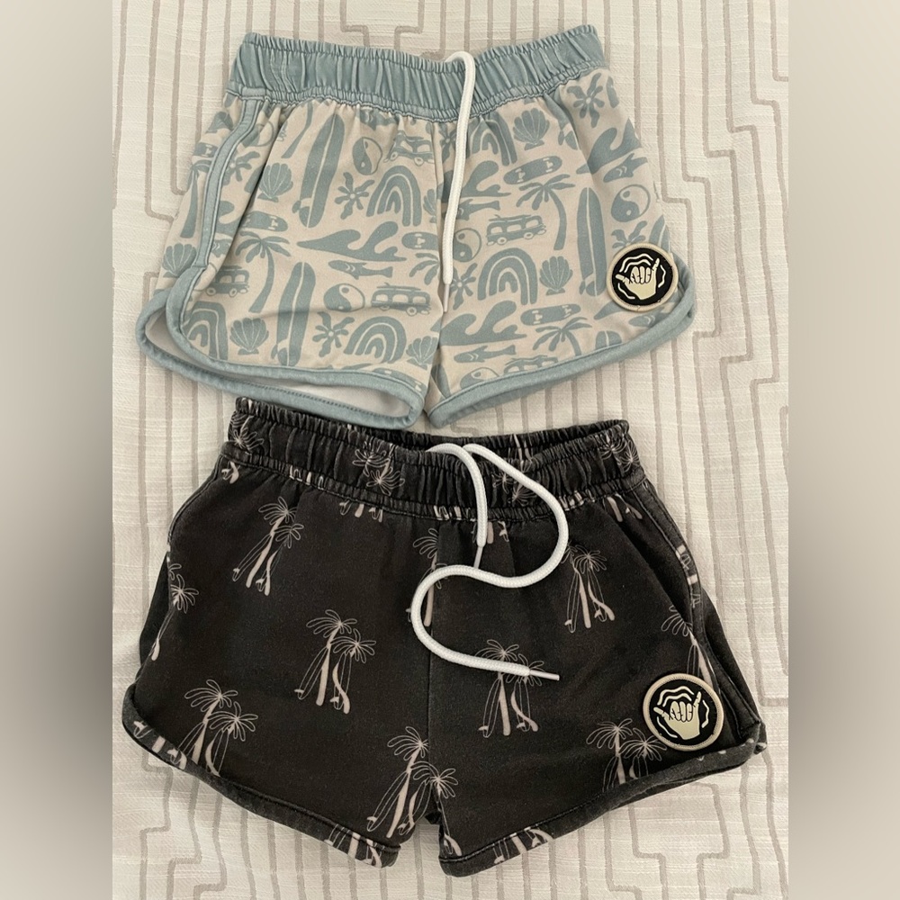The Little Surfer Dude Cotton Shorts